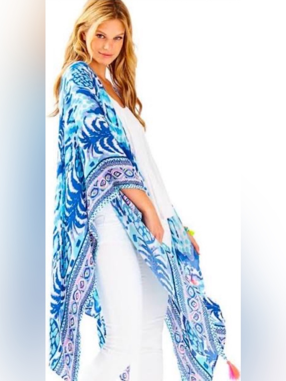 Lilly Pulitzer Laila  Kimono Cover-Up